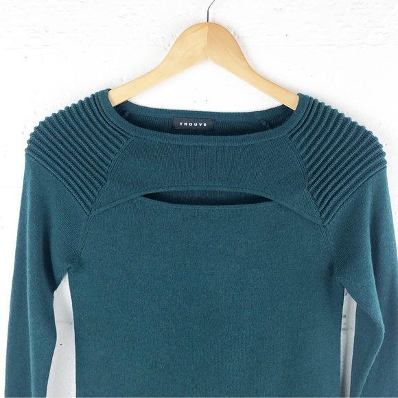 Trouve Cutout Sweater - Picture 2 of 9